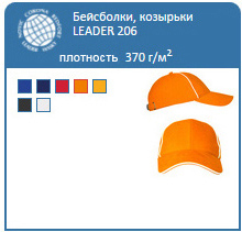 бейсболки шестиклинки